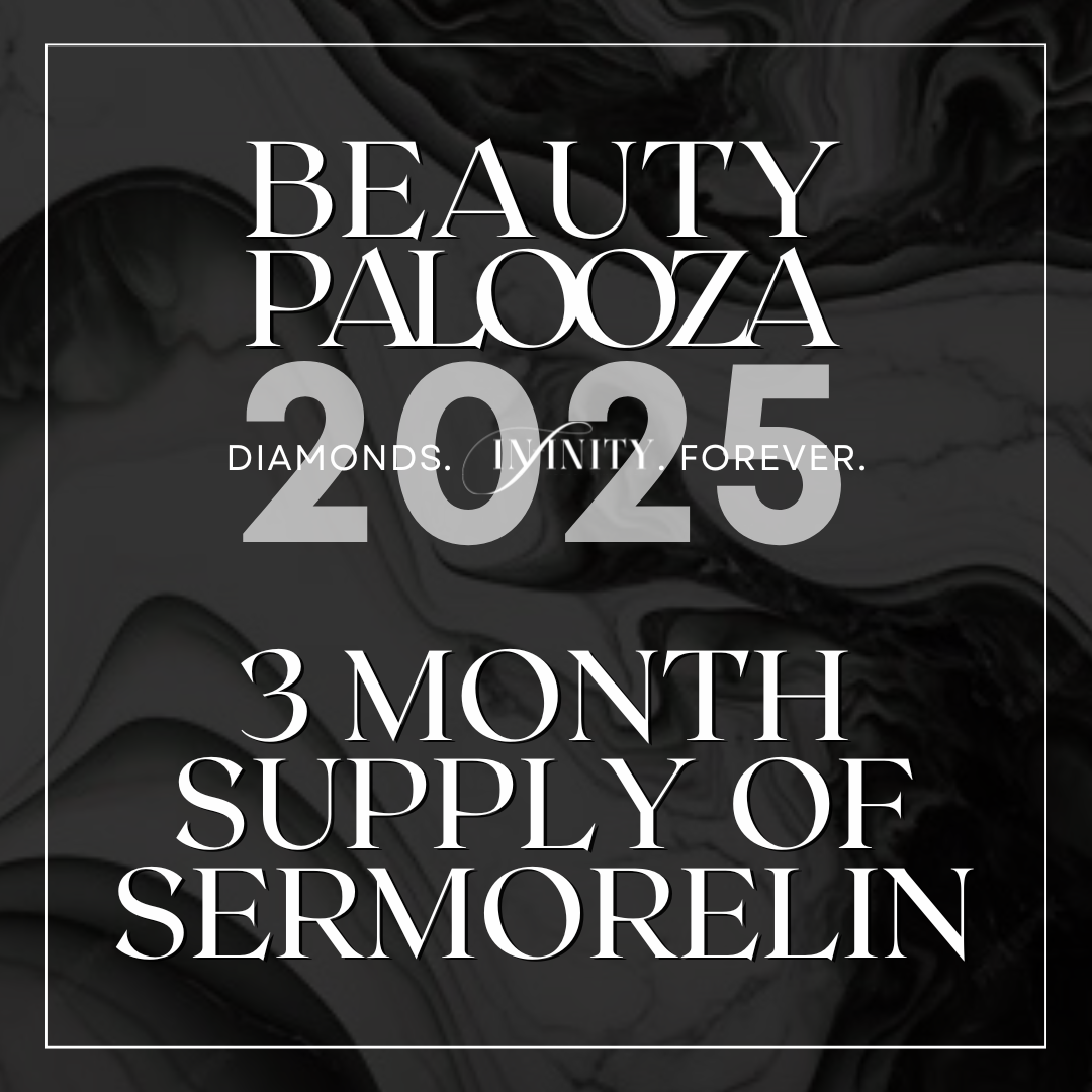 3 Month Supply of Sermorelin or CJC/Ipamorelin- Beauty Palooza 2025