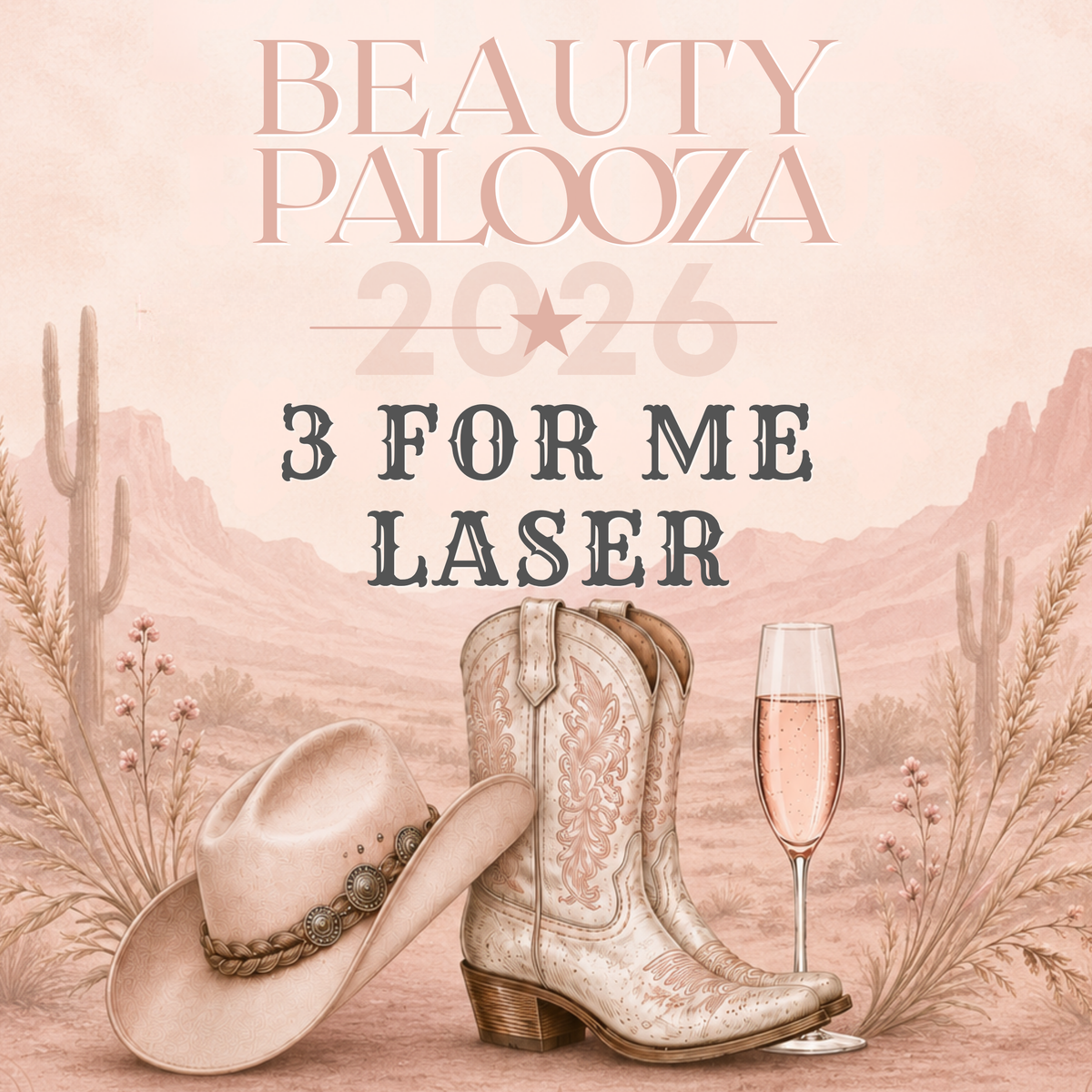 3 for Me Laser - Beauty Palooza 2026
