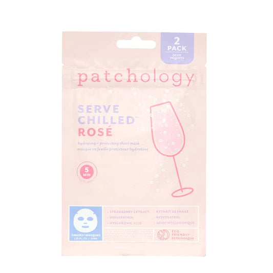 Patchology - Serve Chilled Rosé Sheet Masks (2 PACK)